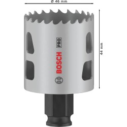 Bosch Pro 46 mm PC Panç Delik Testeresi HSS %8 Kobalt - 2608594385