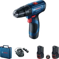 Bosch Profesyonel GSB 120-LI (2x2.0Ah) Akülü Darbeli Matkap - 06019G8100