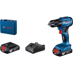 Bosch Profesyonel GSR 185-LI 18V Akülü Vidalama Makinesi 2x2 Ah - 06019K3000
