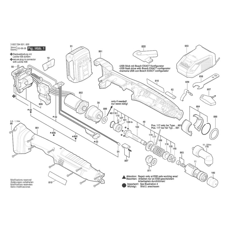 ANGLEEXACTION 8-1100 Ayarlama Pulu 1 600 A00 7U6