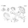 EasySaw 18V-70 Sevk Yataği 2 605 801 053