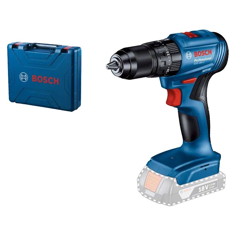 Bosch Profesyonel GSB 185-LI Akülü Darbeli Delme Vidalama SOLO (Akü ve Şarj yoktur) - 06019K3103