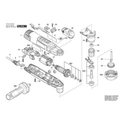 PMF 250 CES Electronik Modül 2 609 005 719