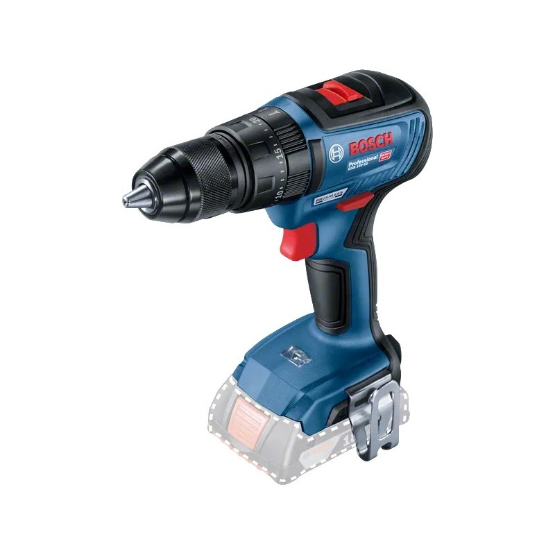 Bosch Profesyonel GSB 18V-50 Akülü Darbeli Delme Vidalama SOLO (Akü ve Şarj yoktur) - 06019H5106