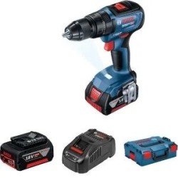 Bosch Profesyonel GSB 18V-50 (2x5.0Ah) Akülü Darbeli Matkap - 06019H5101
