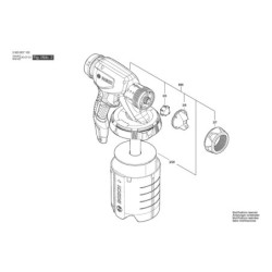 PFS 3000-2 Püskürtme Tabancasi 2 609 006 609