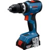 Bosch Profesyonel GSB 18V-65 ( 2x2 AH) Akülü Darbeli Matkap- 06019N3100