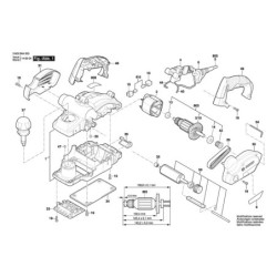 PHO 1500 Motor Gövdesi Housing 1 619 P12 317
