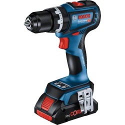 Bosch Profesyonel GSB 18V-90 C  2x5 AH Akülü Darbeli Delme Vidalama Makinası - 06019K6106