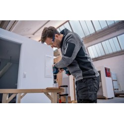 Bosch Profesyonel GSB 18V-90 C  2x5 AH Akülü Darbeli Delme Vidalama Makinası - 06019K6106