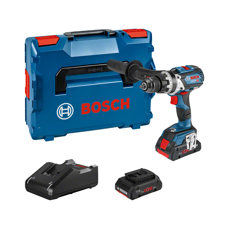 Bosch Profesyonel GSB 18V-110 C  2x4.0Ah Darbeli Vidalama - 06019G030B