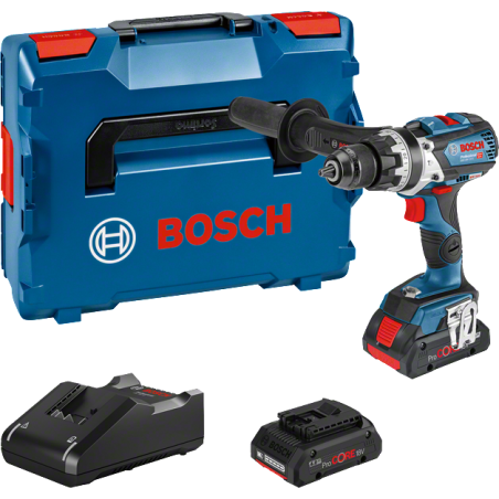Bosch Profesyonel GSB 18V-110 C  2x4.0Ah Darbeli Vidalama - 06019G030B