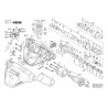PBH 2500 SRE Gövde Takimi Housing Set 1 619 P01 768
