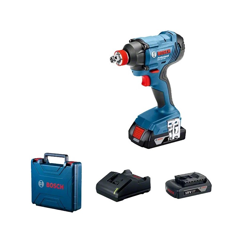 Bosch GDX 180-LI 2x2 Ah Akülü Darbeli Vidalama-Somun Sıkma - 06019G5223
